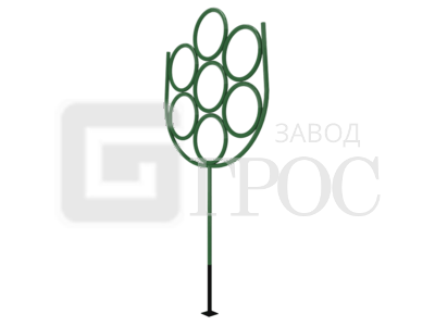 Мишень цветок - картинка для сайта об Оренбурге